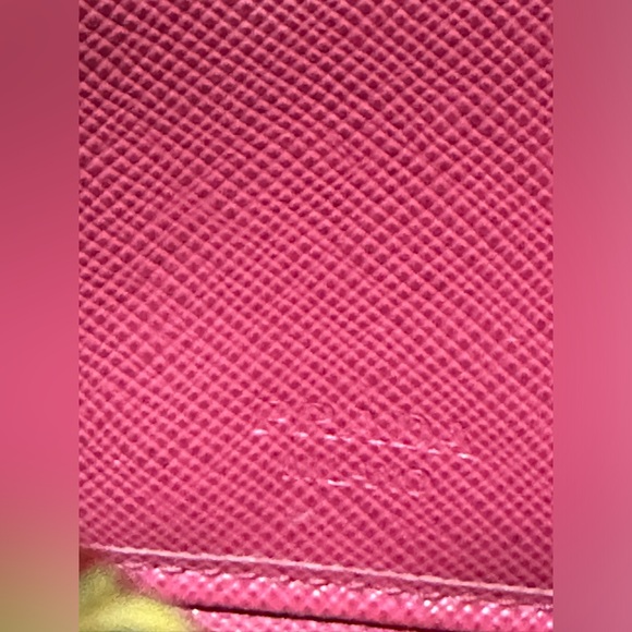 Prada Saffiano Raspberry Pink Zippy Continental Wallet - Picture 8 of 15